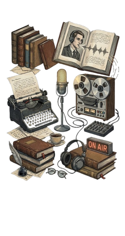 با صدای نویسنده بشنوید